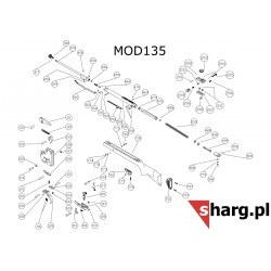 Wyciąg łuski do strzelby Hatsan Escort Pump Action 12GA oraz wiatrówki Hatsan MOD 135  (606)