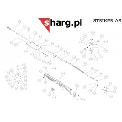 Sprężyna ustalająca strzelba Hatsan Escort Pump Action 12GA oraz do wiatrówek Hatsan m.in Striker, Torpedo, MOD 125 (208)