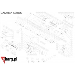 Adapter do napełniania kartusza PCP wiatrówki Hatsan (2323)