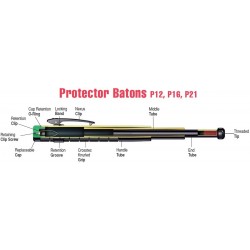 Pałka teleskopowa ASP P16 Protector Friction Loc 16'' (52222)