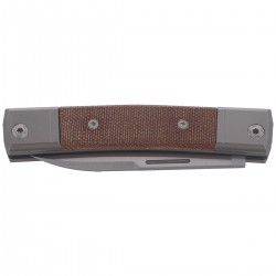 Nóż LionSteel bestMAN Natural Micarta, Drop Blade (BM2 CVN)