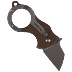 Nóż FOX Karambit Mini-TA FRN Coyote, Bead Blasted Blade (FX-536 CB)