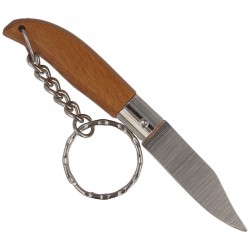 Nóż brelok MAM Iberica Mini, Light Beech Wood 45mm (2000-LW)