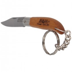 Nóż brelok MAM Iberica Mini, Light Beech Wood 45mm (2000-LW)