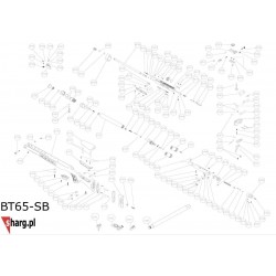 Uszczelka iglicy zaworu PCP do Hatsan BT65, Galatian (2334-2335)