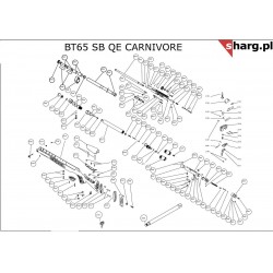 Uszczelka iglicy zaworu PCP do Hatsan BT65, Galatian (2334-2335)