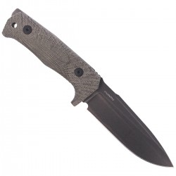 Nóż LionSteel Tactical Green Canvas / Black Blade (T5B CVG)