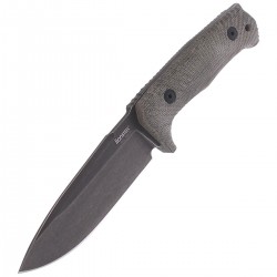 Nóż LionSteel Tactical Green Canvas / Black Blade (T5B CVG)