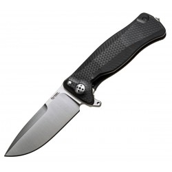 Nóż LionSteel SR11A Aluminum Black / Satin Blade (SR11A BS)