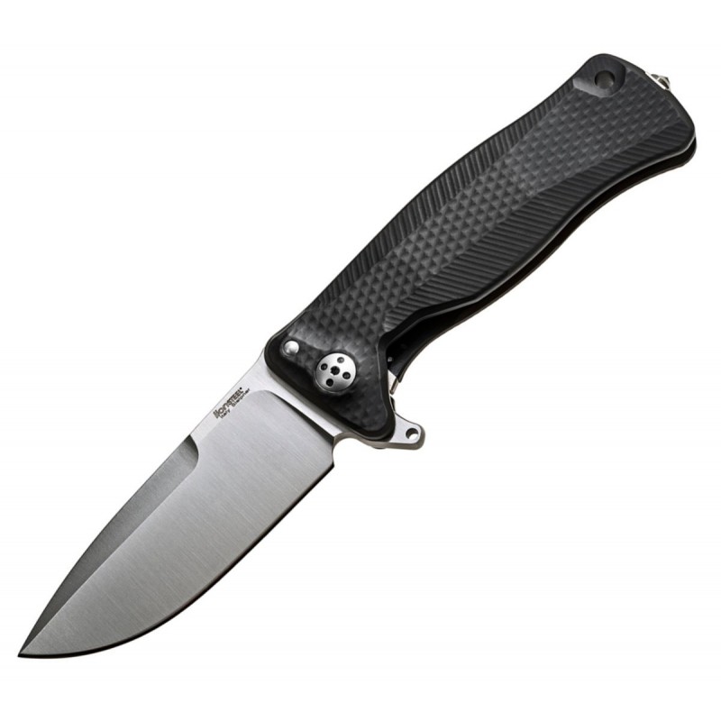 Nóż LionSteel SR11A Aluminum Black / Satin Blade (SR11A BS)