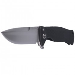 Nóż LionSteel SR11A Aluminum Black / Satin Blade (SR11A BS)