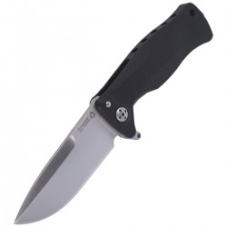 Nóż LionSteel SR11A Aluminum Black / Satin Blade (SR11A BS)