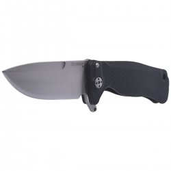 Nóż LionSteel SR22A Aluminum Black / Satin Blade (SR22A BS)