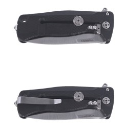 Nóż LionSteel SR22A Aluminum Black / Satin Blade (SR22A BS)