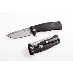 Nóż LionSteel SR22A Aluminum Black / Satin Blade (SR22A BS)