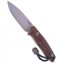 Nóż LionSteel Bushcraft Santos Wood / Satin Blade (M1 ST)