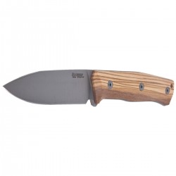 Nóż LionSteel Bushcraft Olive Wood / Satin Blade (B35 UL)