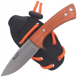 Nóż na szyję Muela Orange Micarta Neck Knife (PECCARY-8.O)