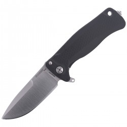 Nóż LionSteel SR22A Aluminum Black / Satin Blade (SR22A BS)