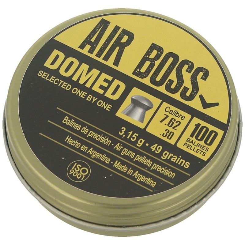 Śrut Apolo Air Boss Domed .30 / 7.62mm, 100szt (E 30201)