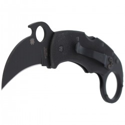 Nóż Spyderco Karahawk G-10 All Black Karambit (C170GBBKP)