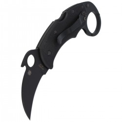 Nóż Spyderco Karahawk G-10 All Black Karambit (C170GBBKP)