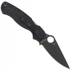 Nóż Spyderco Para Military 2 G-10 Black / Black Blade (C81GPBK2)