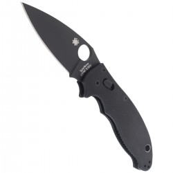 Nóż Spyderco Manix 2 G-10 Black / Black Blade (C101GPBBK2)