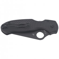 Nóż Spyderco Para 3 Lightweight Black Blade Plain (C223PBBK)