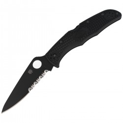 Nóż Spyderco Endura 4 FRN Black/Black Blade Combination (C10PSBBK)