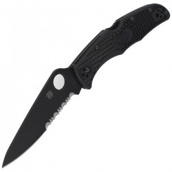 Nóż Spyderco Endura 4 FRN Black/Black Blade Combination (C10PSBBK)