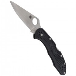 Nóż Spyderco Delica 4 FRN Black Plain (C11PBK)