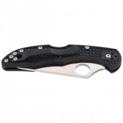 Nóż Spyderco Delica 4 FRN Black Plain (C11PBK)