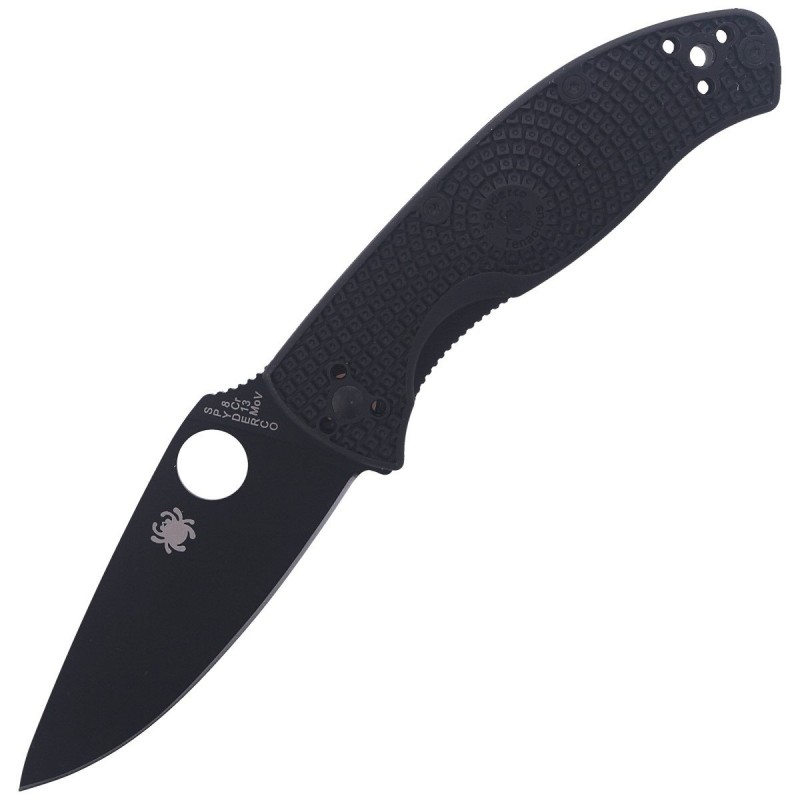 Nóż Spyderco Tenacious FRN Black Blade Plain (C122PBBK)