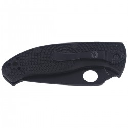 Nóż Spyderco Tenacious FRN Black Blade Plain (C122PBBK)