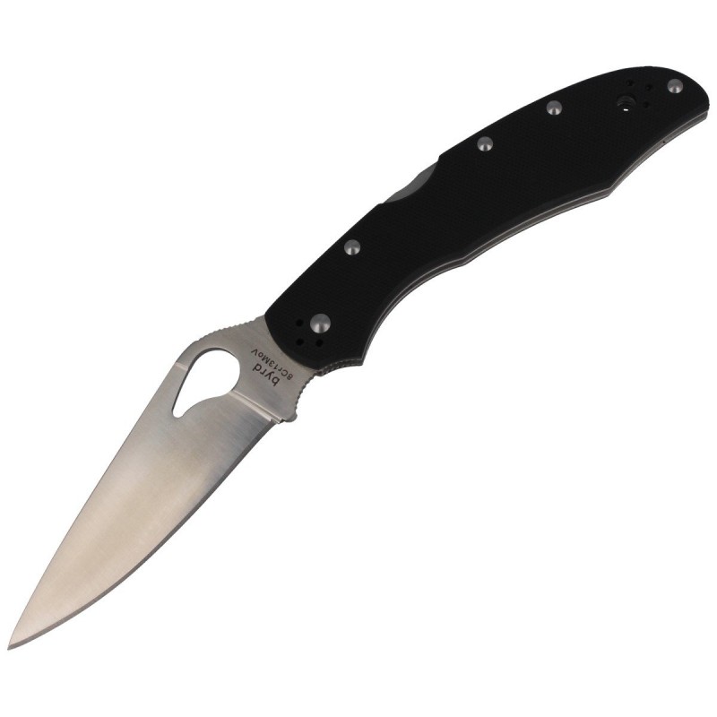 Nóż Spyderco Byrd Cara Cara 2 G-10 Black Plain (BY03GP2)