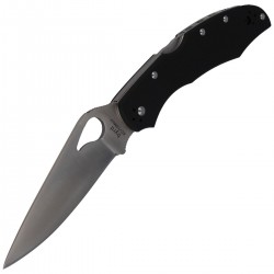 Nóż Spyderco Byrd Cara Cara 2 G-10 Black Plain (BY03GP2)