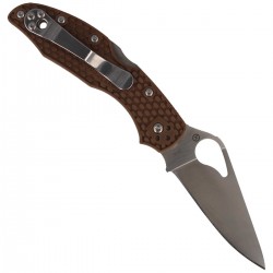 Nóż Spyderco Byrd Meadowlark 2 FRN Brown Plain (BY04PBN2)