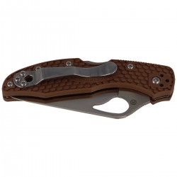 Nóż Spyderco Byrd Meadowlark 2 FRN Brown Plain (BY04PBN2)