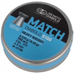 Śrut JSB Blue Match Diabolo S100 4.52mm 500szt (000030-500)