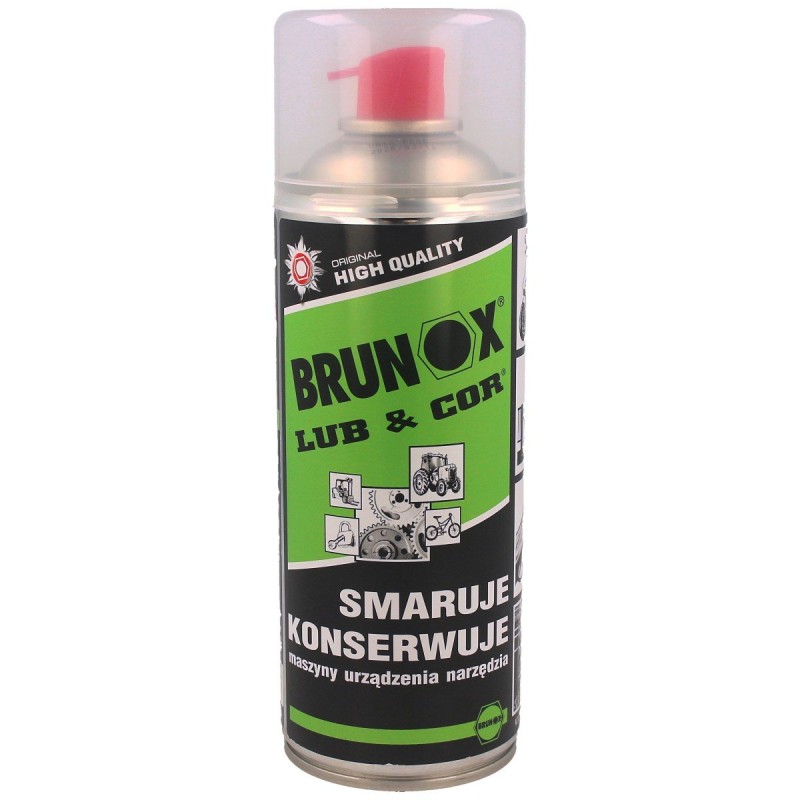 Smar Brunox do maszyn i łańcuchów (Lub & Cor U SPRAY 400ml)