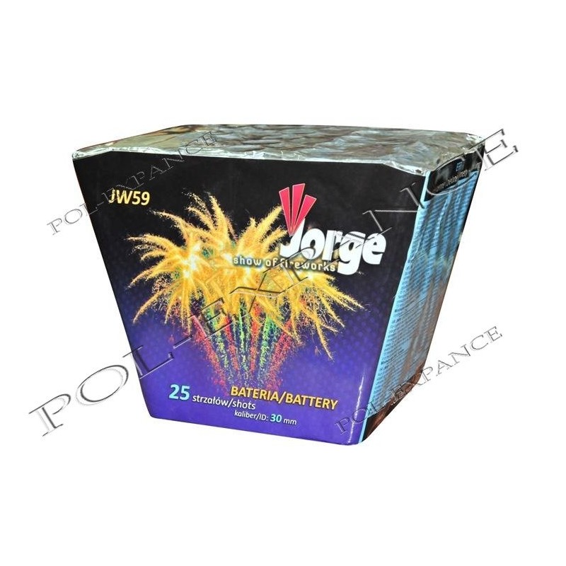 Show of Fireworks  Fan 25s  JW59  F3  4/1