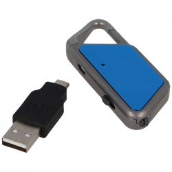 Latarka ASP Sapphire USB LED Aluminium Blue- 53650