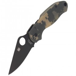 Nóż Spyderco Para 3 G-10 Digital Camo / Black Blade Plain (C223GPCMOBK)