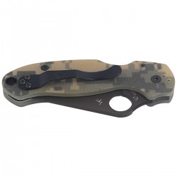 Nóż Spyderco Para 3 G-10 Digital Camo / Black Blade Plain (C223GPCMOBK)