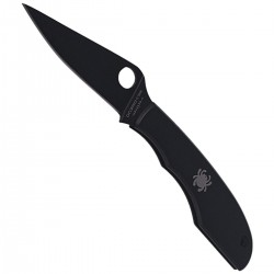 Nóż Spyderco Grasshopper Black / Black Blade Plain (C138BKP)