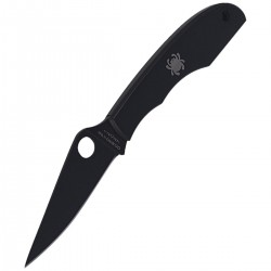 Nóż Spyderco Grasshopper Black / Black Blade Plain (C138BKP)