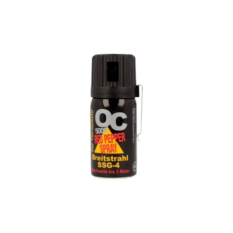 Gaz pieprzowy KKS OC 5000 Gel 40ml dysza Cone (510005)