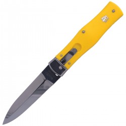 Nóż sprężynowy Mikov Predator ABS Yellow, Klips (241-NH-1/N Yellow)