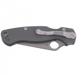 Nóż Spyderco Para Military 2 G-10 Dark Gray Maxamet Plain (C81GPDGY2)